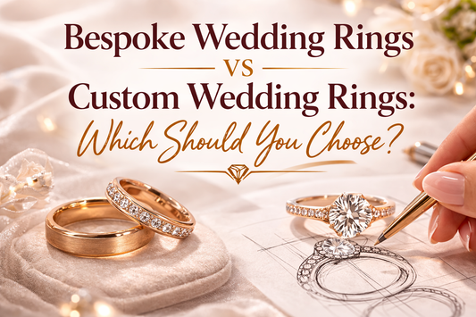 Bespoke Wedding Rings vs Custom Wedding Rings: Which Should You Choose?