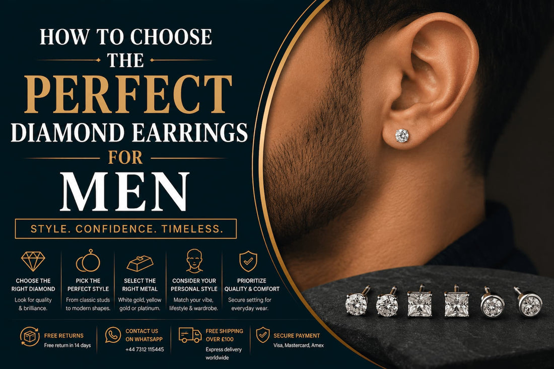 How to Choose the Perfect Diamond Earrings for Men