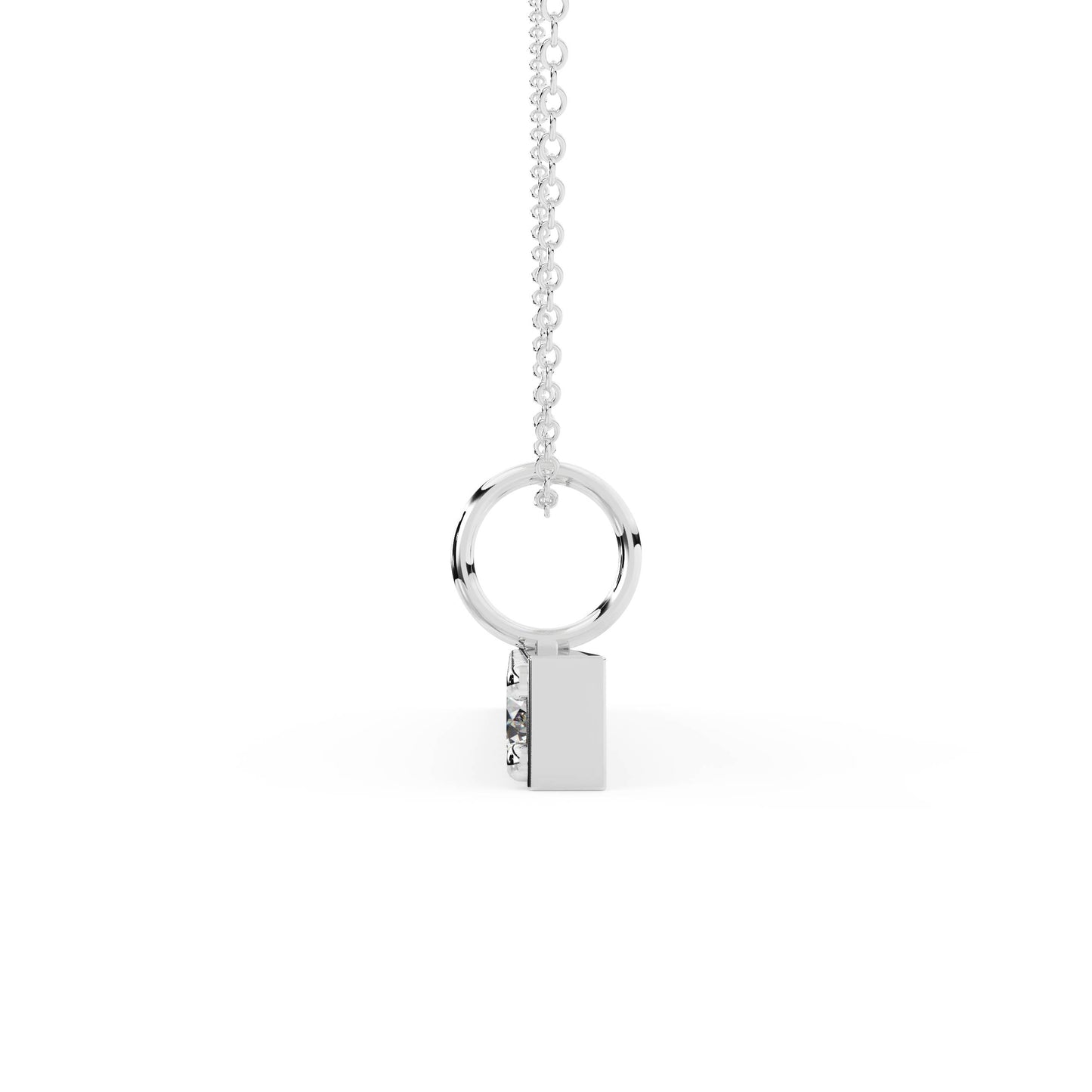 The Linea Pavé Bar Necklace