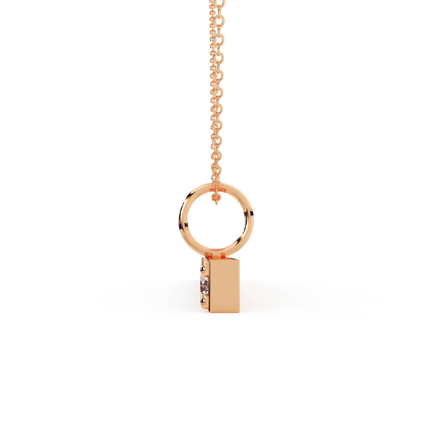 The Linea Pavé Bar Necklace