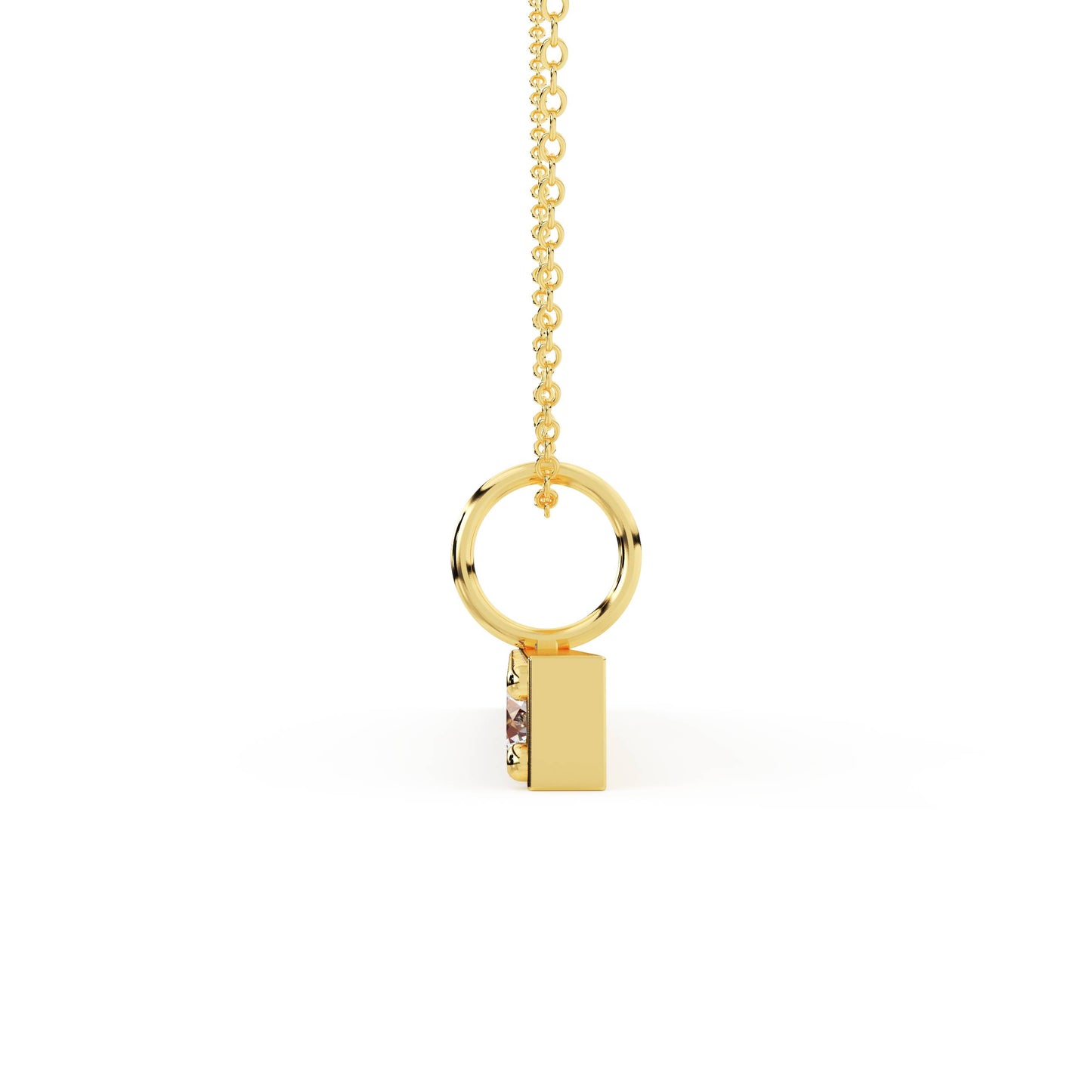 The Linea Pavé Bar Necklace