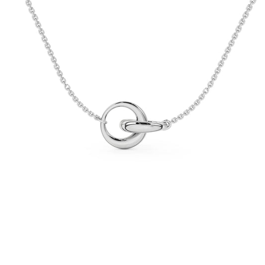 The Orbit Double-Link Necklace