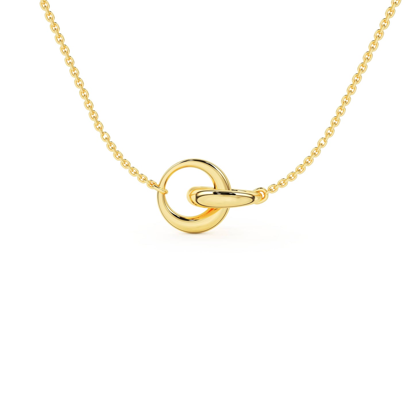 The Orbit Double-Link Necklace