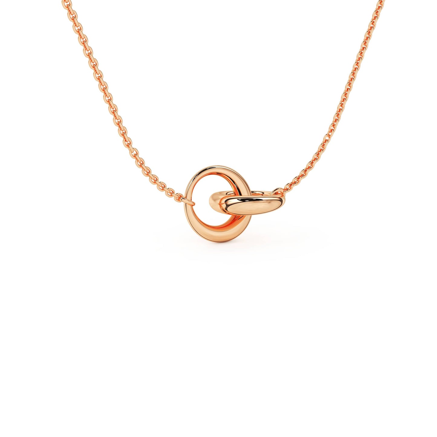 The Orbit Double-Link Necklace