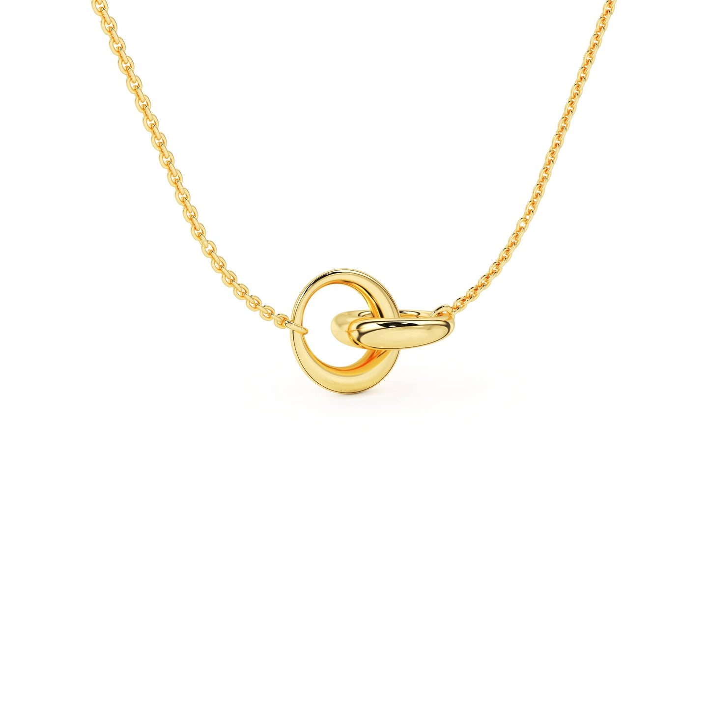 The Orbit Double-Link Necklace