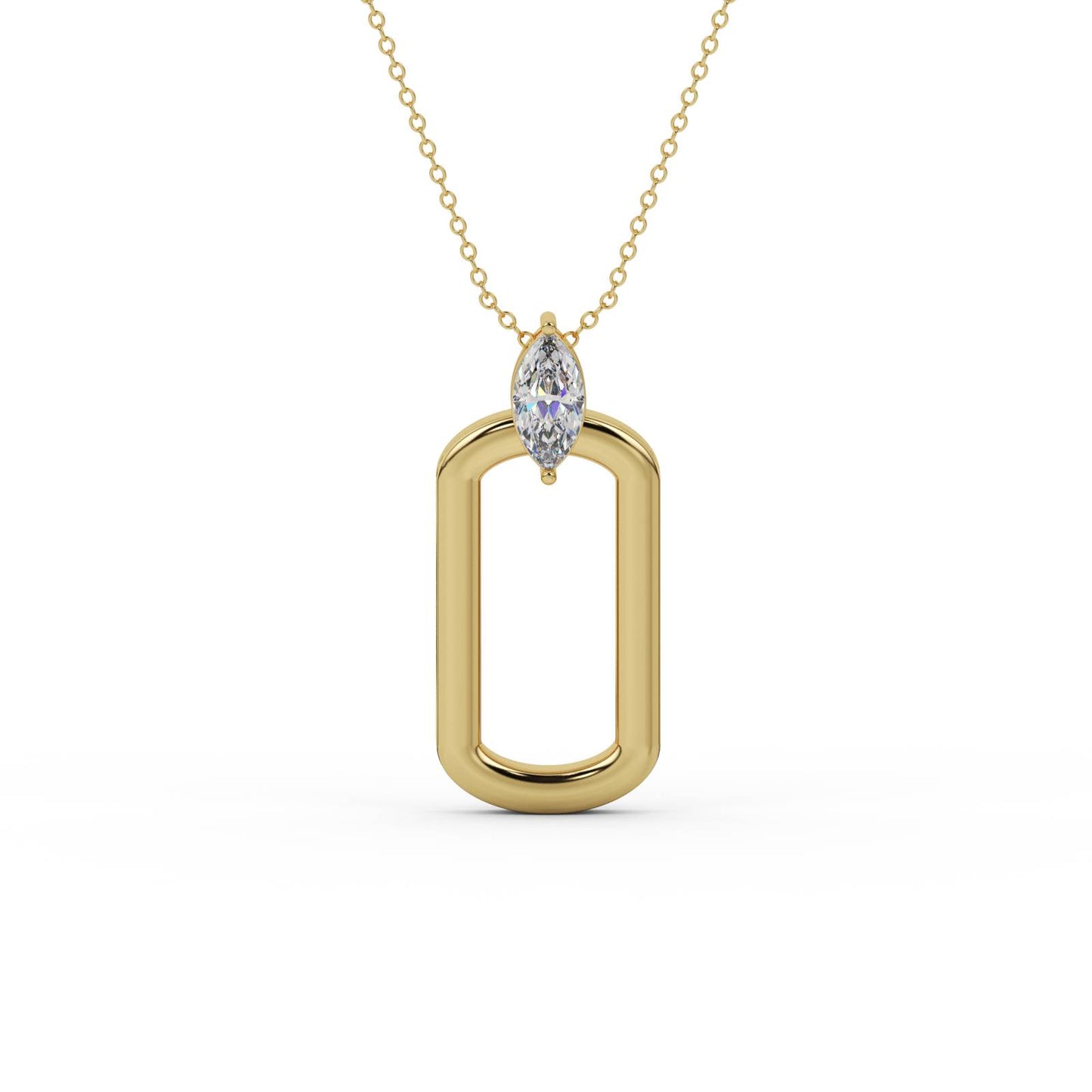 Marquise Link Necklace
