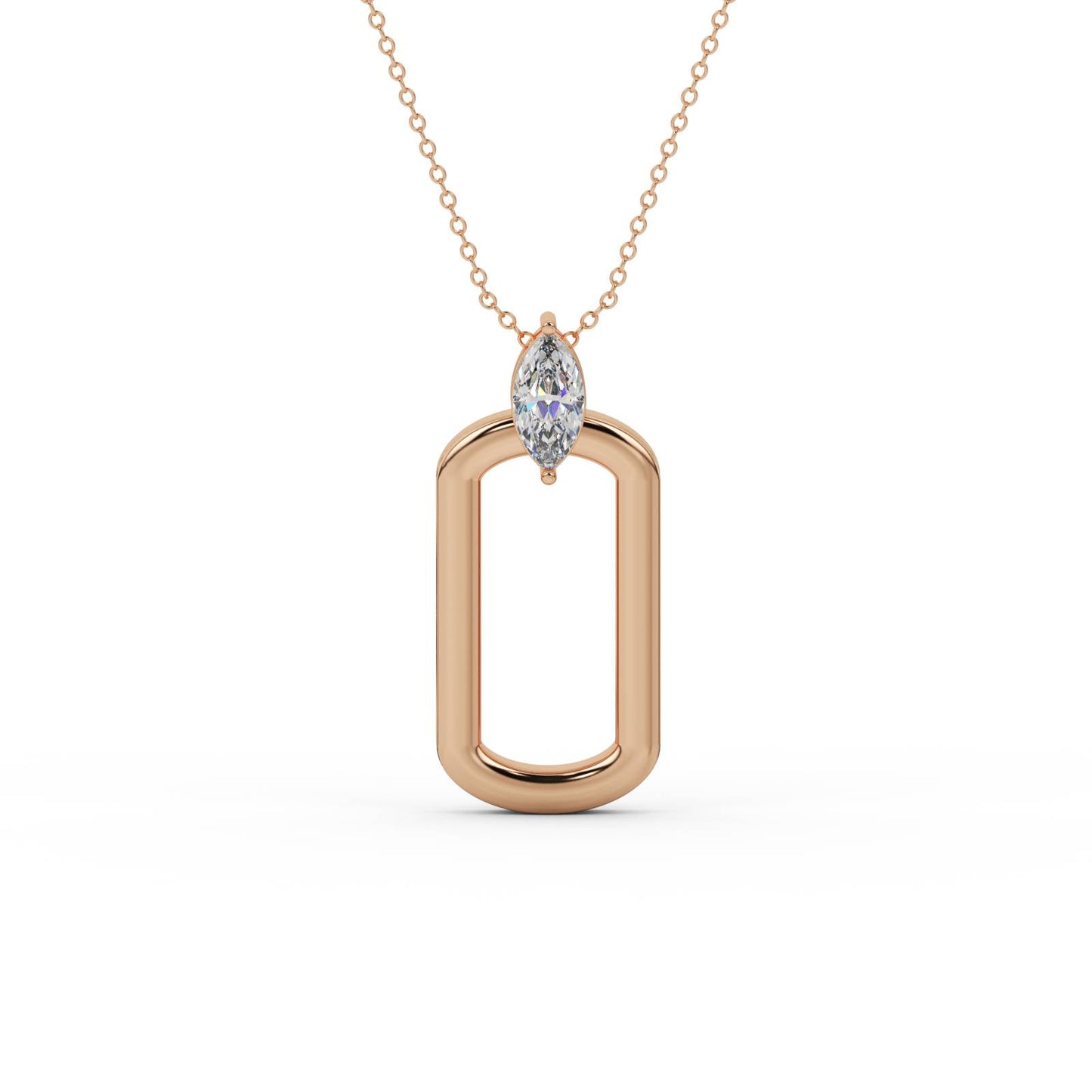 Marquise Link Necklace