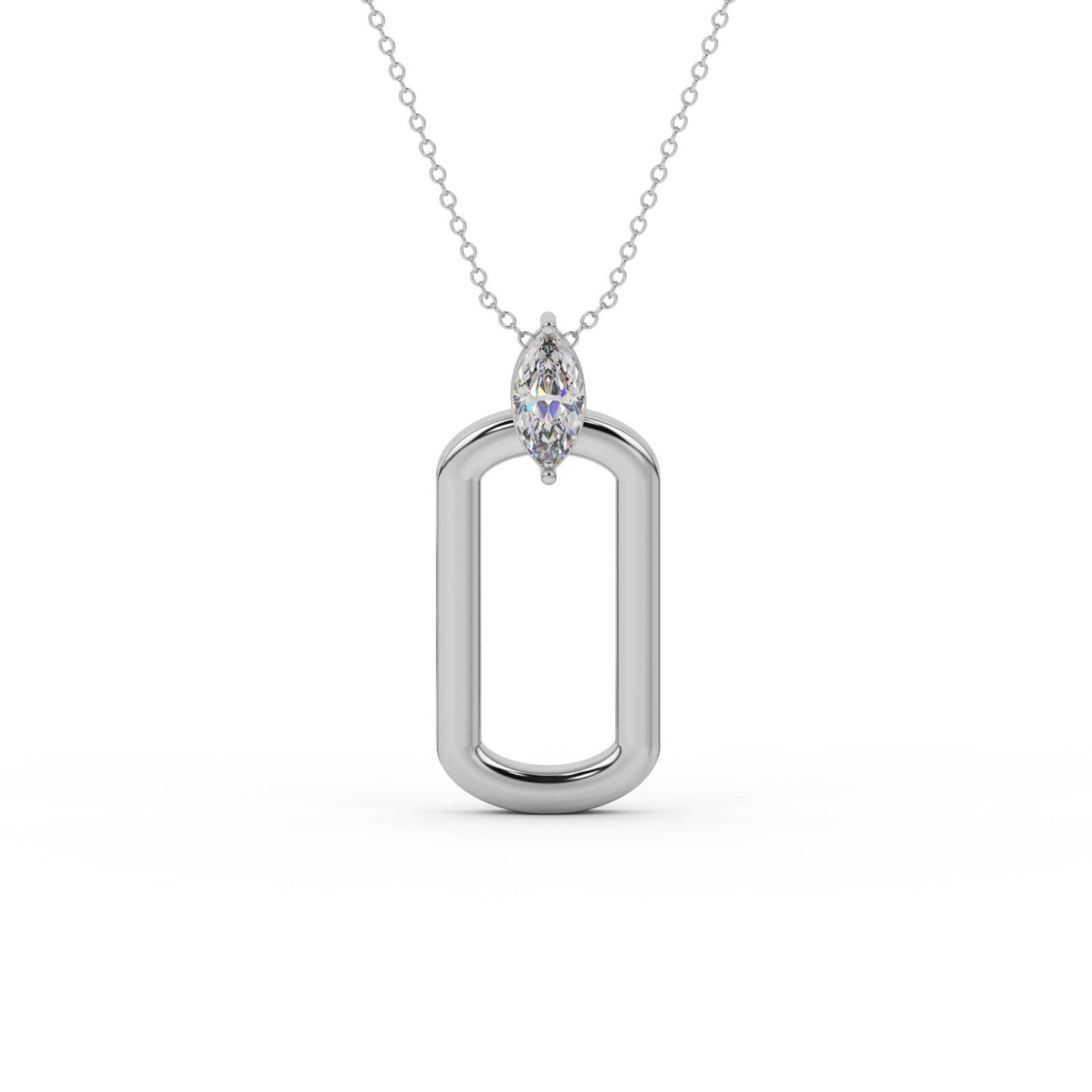 Marquise Link Necklace