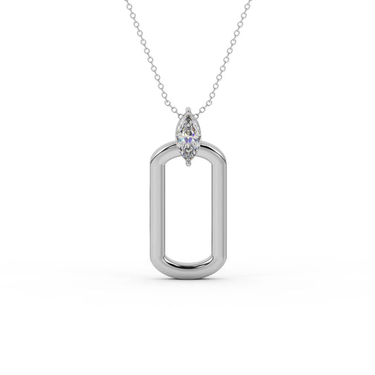 Marquise Link Necklace