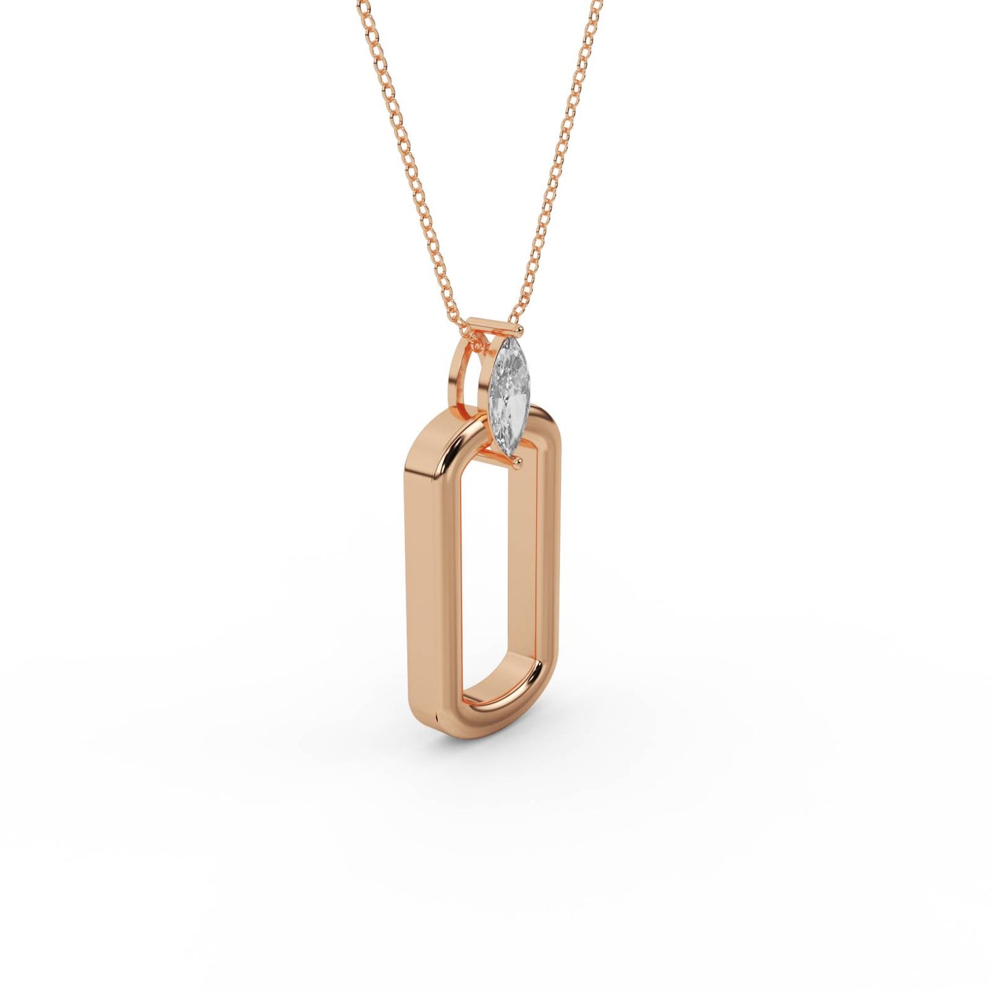 Marquise Link Necklace
