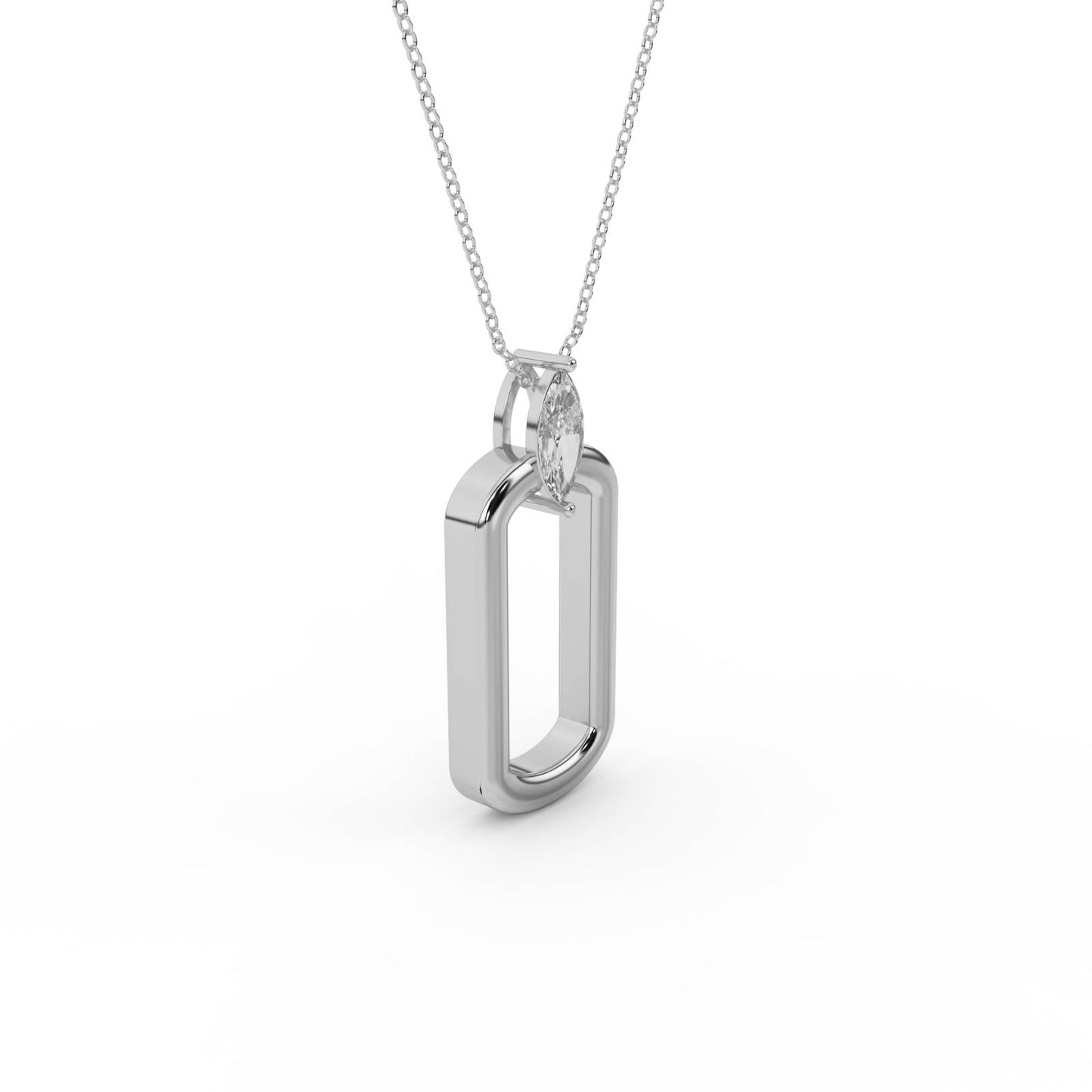 Marquise Link Necklace