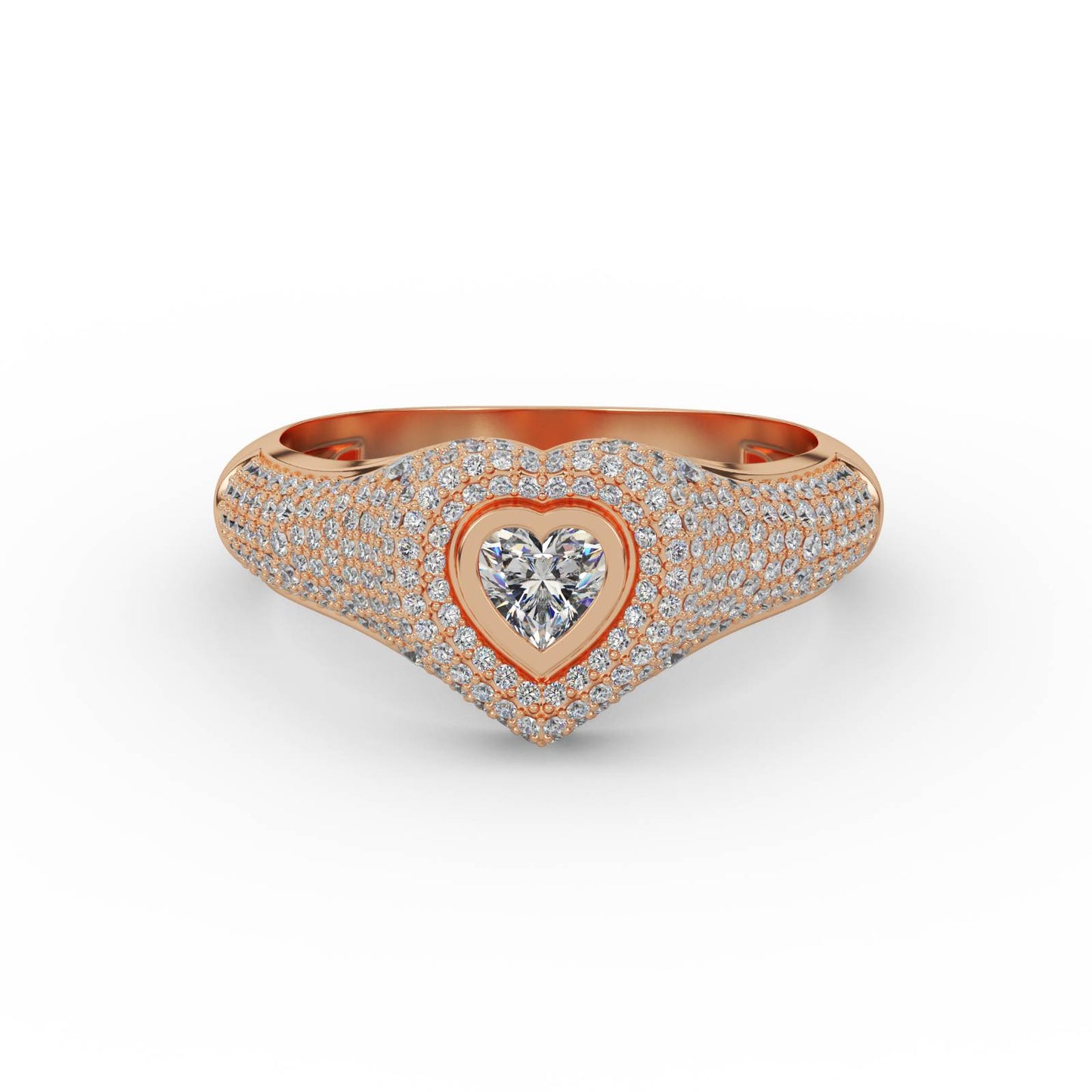 Aure Heart Ring