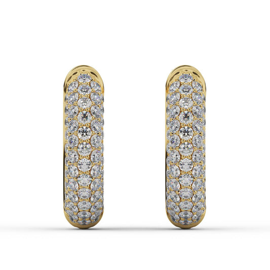 Pave Classic Hoop