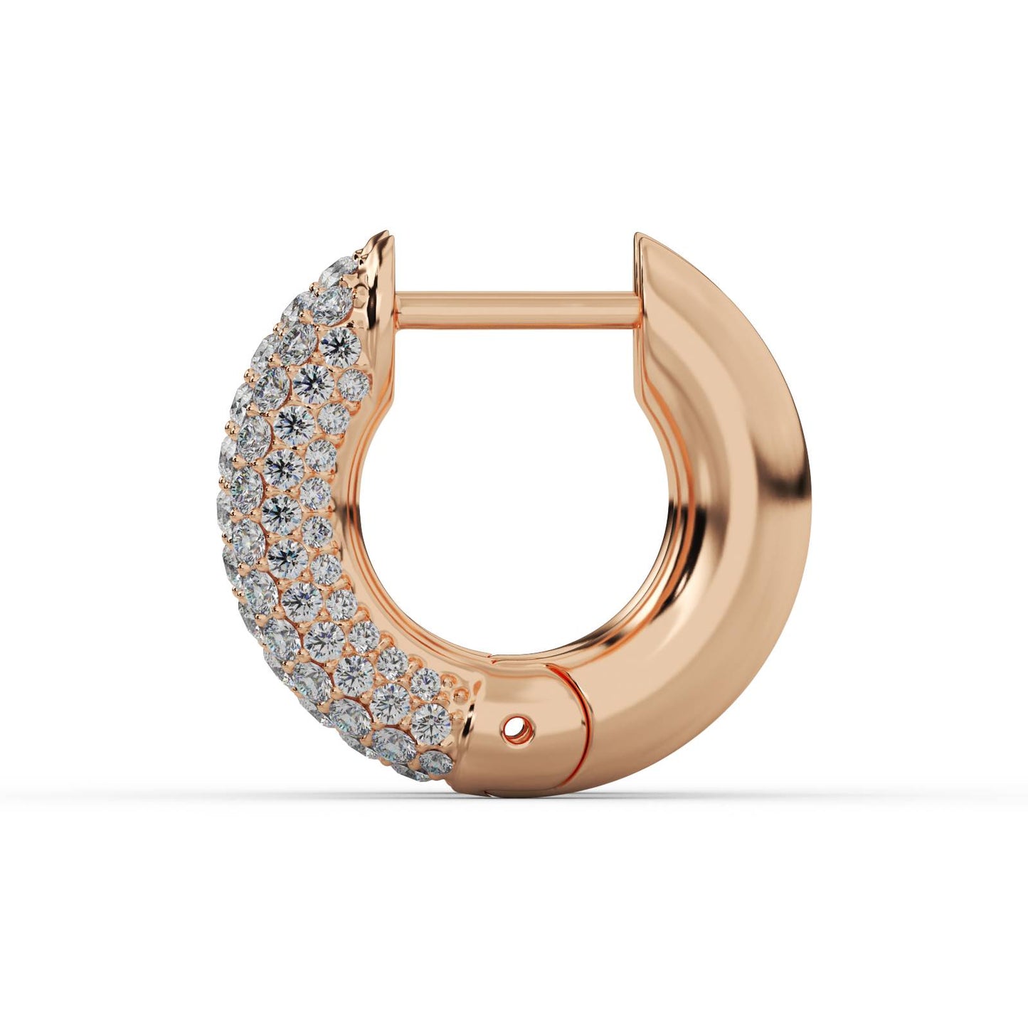 Pave Classic Hoops